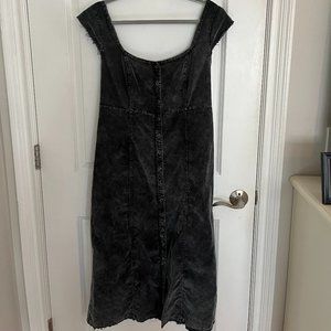 Urban Outfitters Corduroy Button up Midi Dress